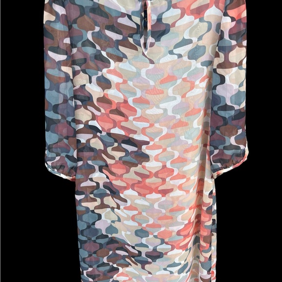 Just Taylor Sheer Dress Size 10 Cute ! - Picture 2 of 8